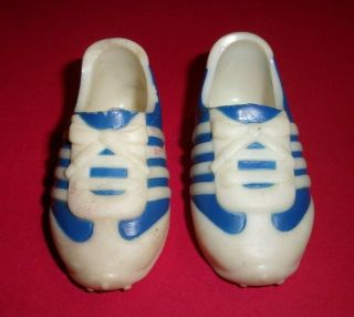Vintage 1983 Tomy Kimberly Blue Doll Shoes Goes With Jean Outfit