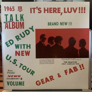 The Beatles It’s Here Luv Ed Rudy Rare