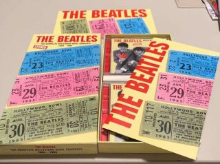 The Beatles “complete Hollywood Bowl Concerts 1964 - 1965” Rare 2 - Cd Box Set