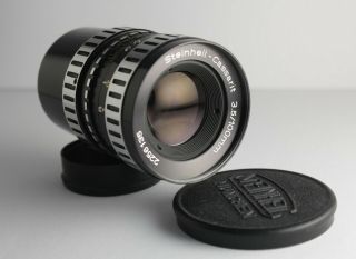 Rare Steinheil Cassarit F/3,  5 100mm Lens Exa/ Exakta Bajonet With Caps