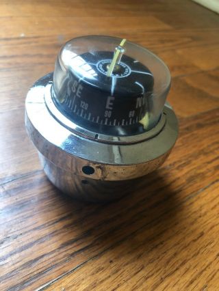 Vintage Sea King Compass Made By Wards Rare