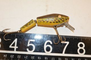 Old Early L&s Minnow Lure Bait Great Colors Illinois Made 1 B