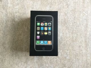 Iphone 1 2g Box Only 16gb Ultra Rare Apple 1st Generation 2007 At&t