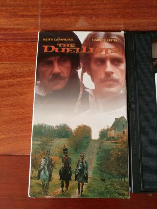 The Duellists Rare Paramount Release (1978) Vhs Harvey Keitel Keith Carradine