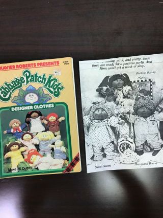 Cabbage Patch Kids Designer 25 Outfits Clothes Pattern Book 7686 Patterns Uncut