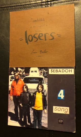 Sentridoh " Losers " & Sebadoh " 4 - Track Ep " Rare Cd 