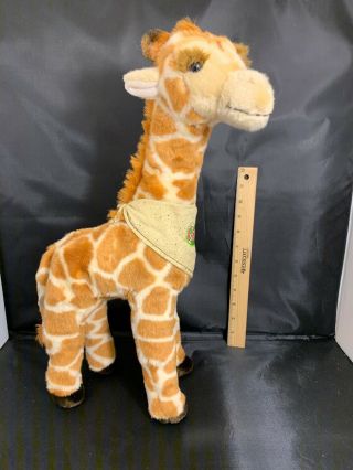 Rare 2000 Toys R Us 18 " Geoffrey The Talking Giraffe Plush Great
