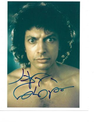 Jeff Goldblum Hand Signed In Person Autograph Rare Bold Signature