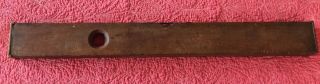 Antique Level Henry Disston & Sons Keystone Toolworks Wood And Brass Rd0497