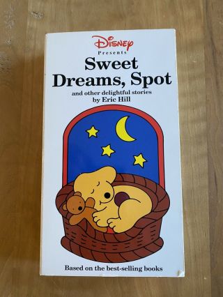 Rare Vhtf Oop Disney - Sweet Dreams,  Spot {vhs} 1995 -