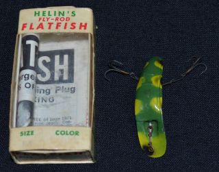 Vintage Fishing Lure - Helin 