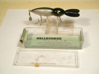 Vintage Whopper Stopper Hellbender 1113 Crankbait Lure W/box