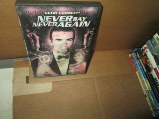 Never Say Never Rare Dvd James Bond 007 Sean Connery 1983