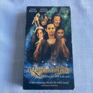 A Light In The Forest Rare Family Christmas Fantasy Vhs 2003 Lindsay Wagner