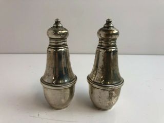 Vintage Duchin Creation Weighted Sterling Silver Salt Pepper Shakers