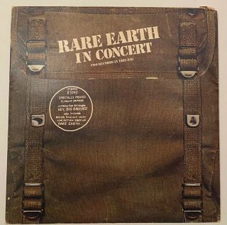 Rare Earth In Concert Vinyl Record Lp Album 1971 W/ Sleeves