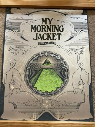 My Morning Jacket 2014 Roll Call Poster - Rare