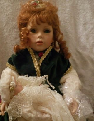 Vintage Seymour Mann Christmas Doll Limited Editon