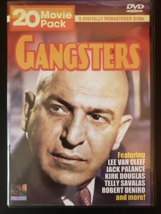 Gangsters - 20 Movie Pack Rare Dvd 5 - Disc Set With Case & Art Buy 2 Get 1