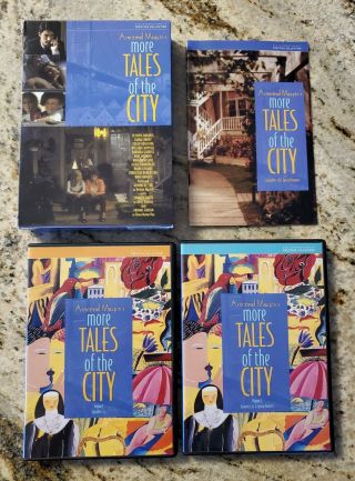 More Tales Of The City Dvd Rare Oop 2 Disc Box Set Armistead Maupin Gay Lgbt R1