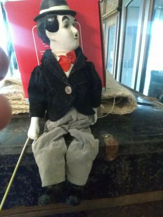 Vintage Charlie Chaplin Bisque Head Doll Figure 18 " Tall