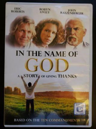 In The Name Of God Christian/family Rare Dvd With Case & Art Buy 2 Get 1