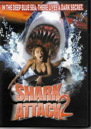 Shark Attack 2 Thorsten Kaye Dvd Nikita Ager Rare Oop Htf