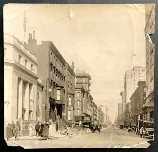 Antique 1910’s Madison Ave.  And E 60th,  York City,  Near Hotel Leonori Photo