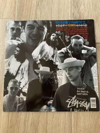 Big Audio Dynamite II The Globe Rare Vinyl LP EX,  /NM 1991 Mick Jones 2