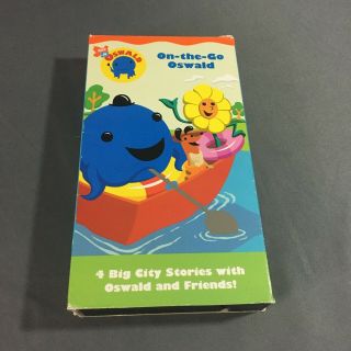 On - The - Go Oswald (vhs,  2004) 4 Big City Stories Nick Jr Rare