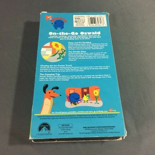 On - The - Go Oswald (VHS,  2004) 4 Big City Stories Nick Jr RARE 2