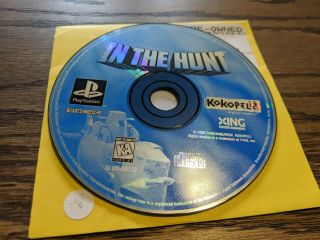 In The Hunt (sony Playstation 1,  1995) Ps1 Rare Disc Only Game