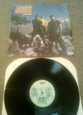 Naughty By Nature - S / T Lp In Shrink / Rare U.  S Tommy Boy Tblp 1044