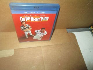 Spike Lee Do The Right Thing Rare Blu Ray & Dvd Set Ossie Davis Danny Aiello 