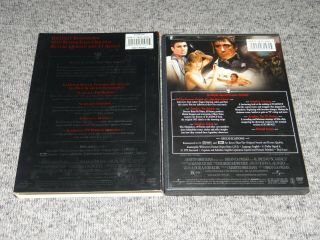 SCARFACE (2003,  Two - Disc Anniversary Edition) Rare Embossed Slipcover 2 DVD Set 2