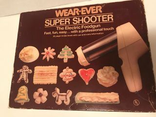 Vintage Wear - Ever Shooter The Electric Foodgun Cookie Maker 70123
