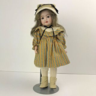 1983 Heubach - Koppelsdorf Doll 320 4/o Germany Bisque Porcelain Jointed W/stand