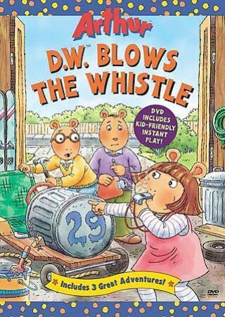 Arthur - Dw Blows The Whistle Rare Kids Dvd With Case & Art Buy 2 Get 1