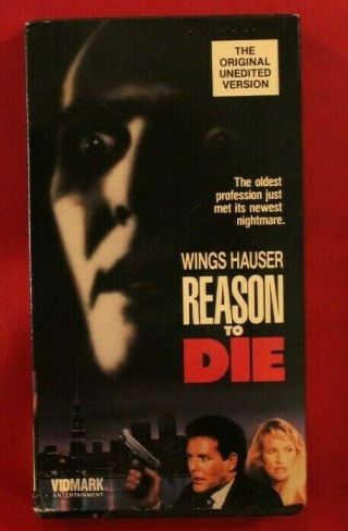 Reason To Die (vhs 2000) Rare