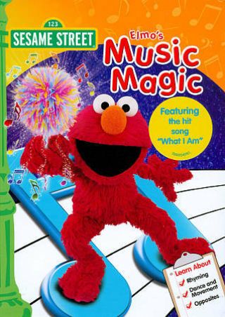 Sesame Street: Elmos Music Magic Rare Kids Dvd With Case & Art Buy 2 Get 1