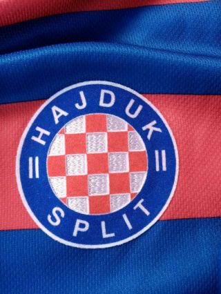 Hajduk Split Croatia football soccer shirt 2008 no 6 size XL retro Rare 3