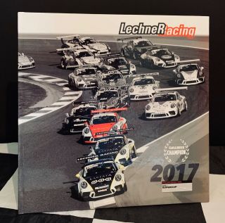 Lechner Racing Porsche Mobil 1 Supercup 2017 Championship Book 911 Large Rare