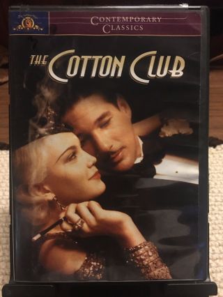 The Cotton Club (dvd,  2009) Rare