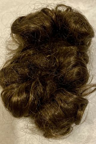 6”antique Human Hair Doll Wig For French And German Dolls
