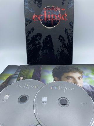 The Twilight Saga: Eclipse (dvd,  2010,  2 Disc - Set) Rare Collector’s Set