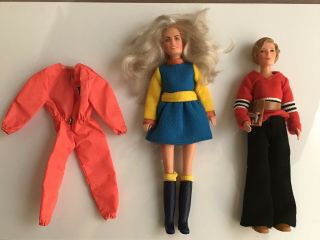 Vintage Charlie’s Angels 1977 Farrah Fawcett As Jill Monroe,  Bonus Mattel Doll