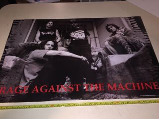 Rare Vintage Poster : Music : Rage Against The Machine 6199 Dated 1999