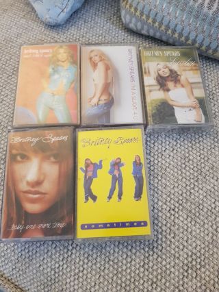 Britney Spears Cassette Singles Rare