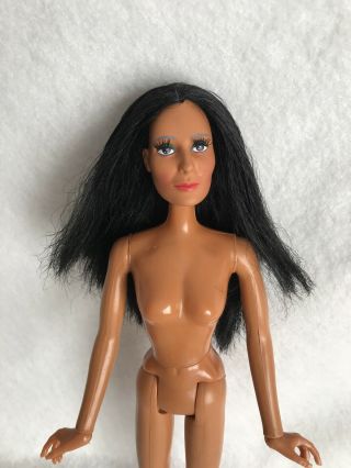 Vintage 1975 Cher Doll 12 " Doll Nude