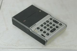 Vintage 1970 Dictaphone 1680 Sanyo Icc - 82d Portable Calculator Rare
